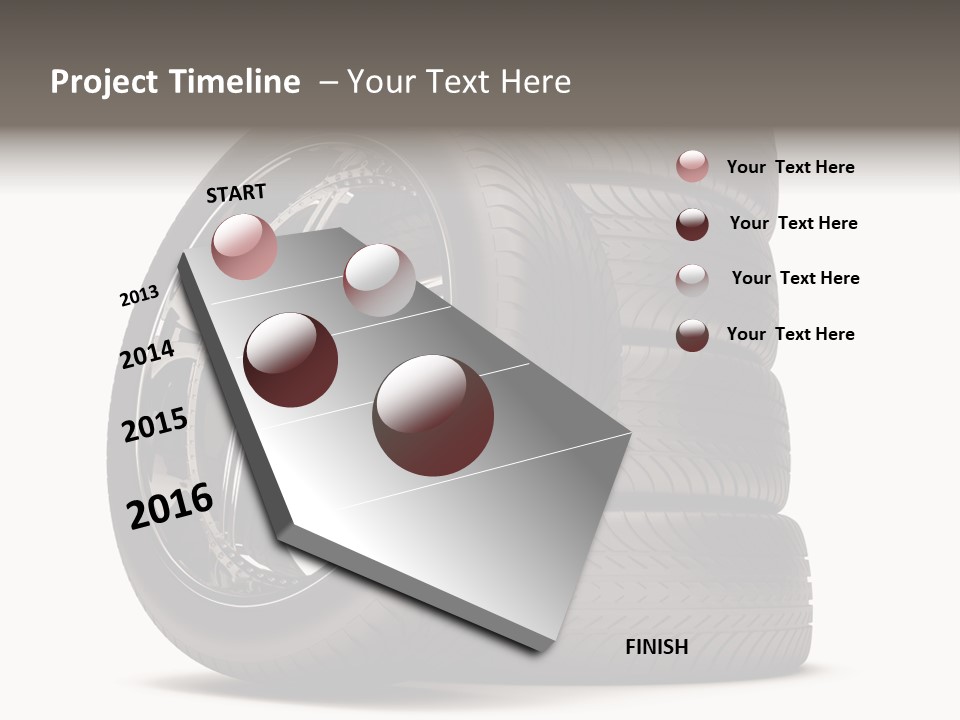 Tyre Marketing Alloy PowerPoint Template