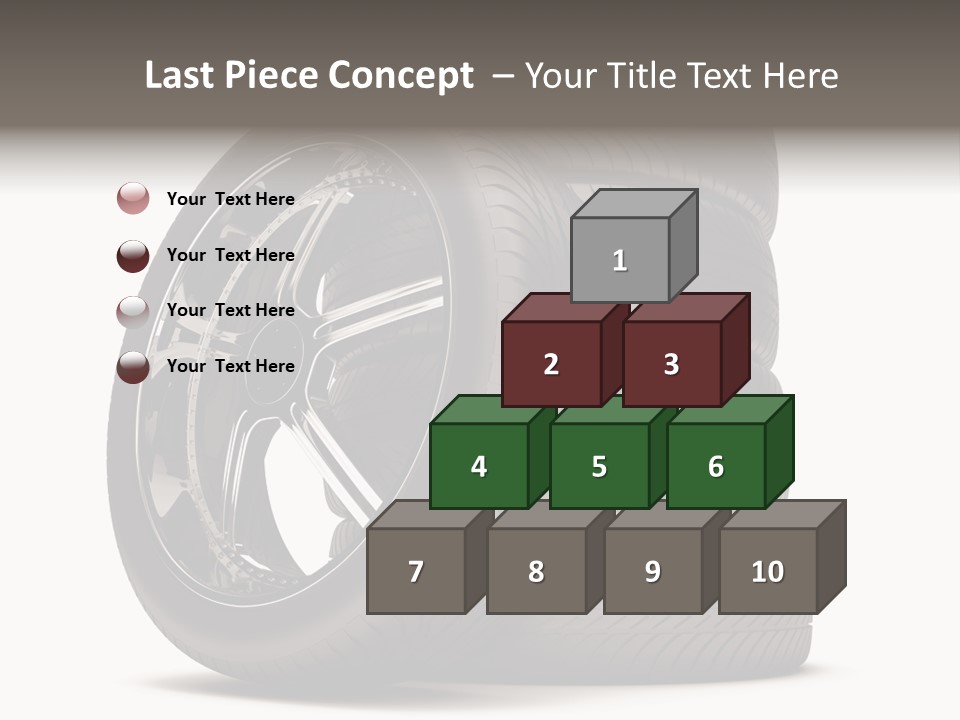 Tyre Marketing Alloy PowerPoint Template