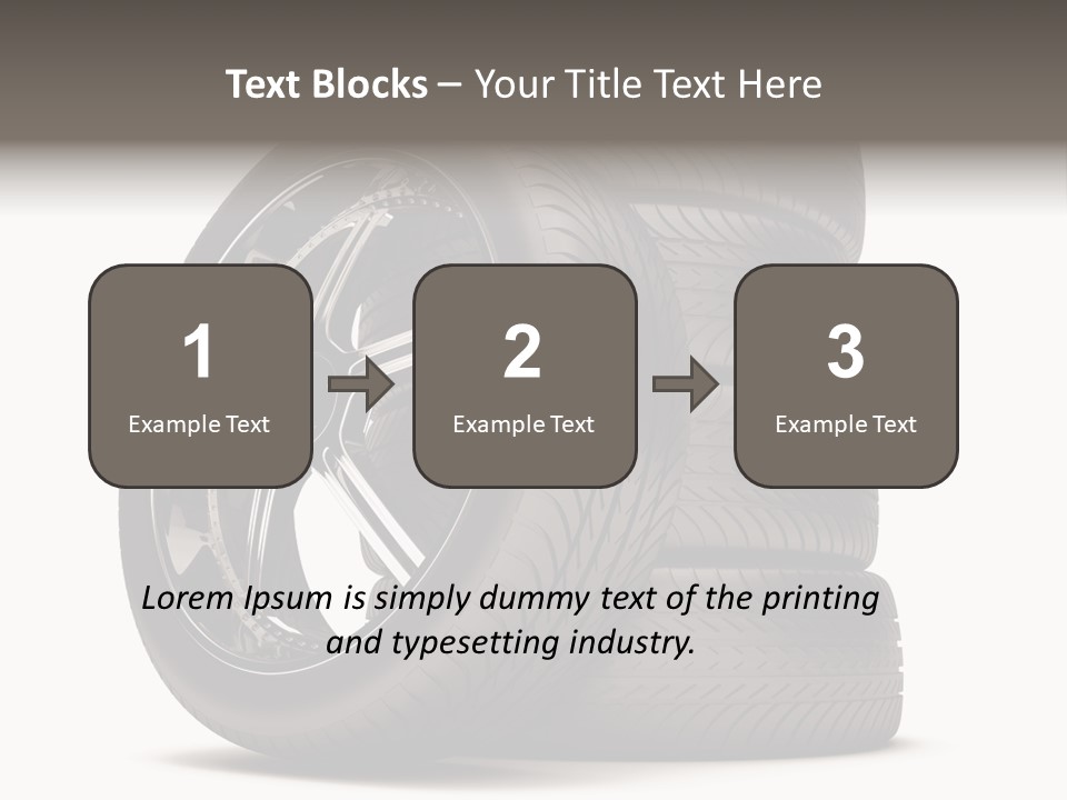 Tyre Marketing Alloy PowerPoint Template