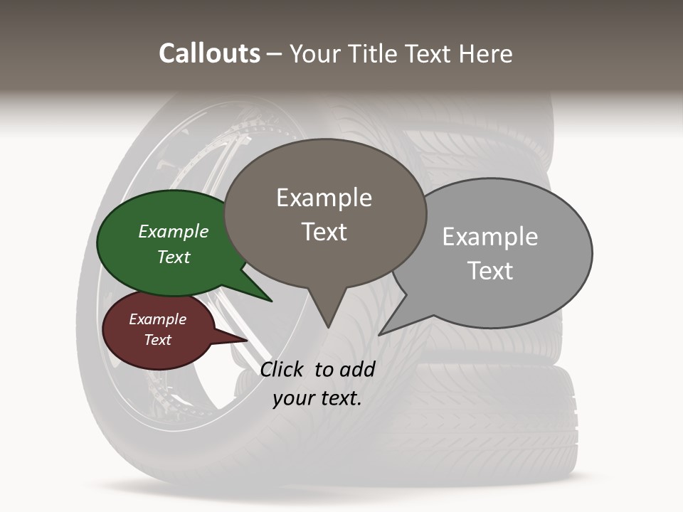 Tyre Marketing Alloy PowerPoint Template