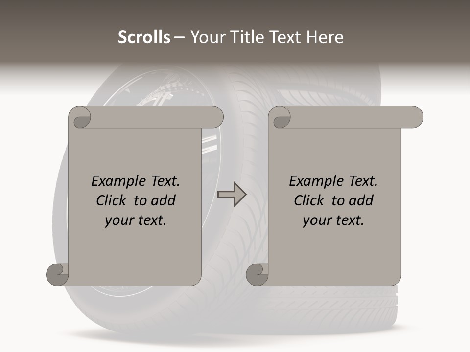 Tyre Marketing Alloy PowerPoint Template