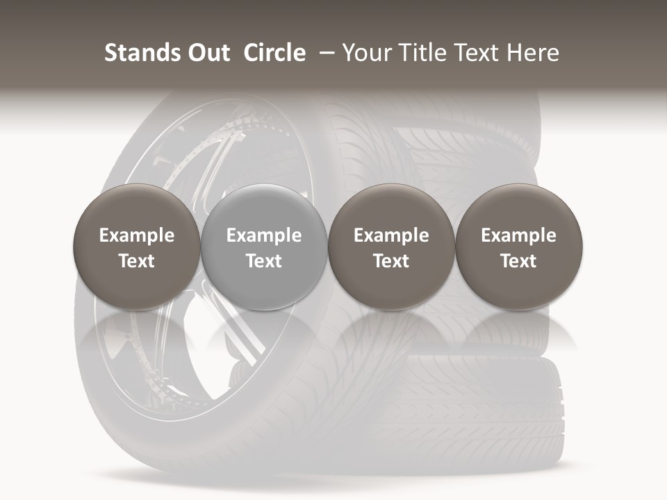 Tyre Marketing Alloy PowerPoint Template