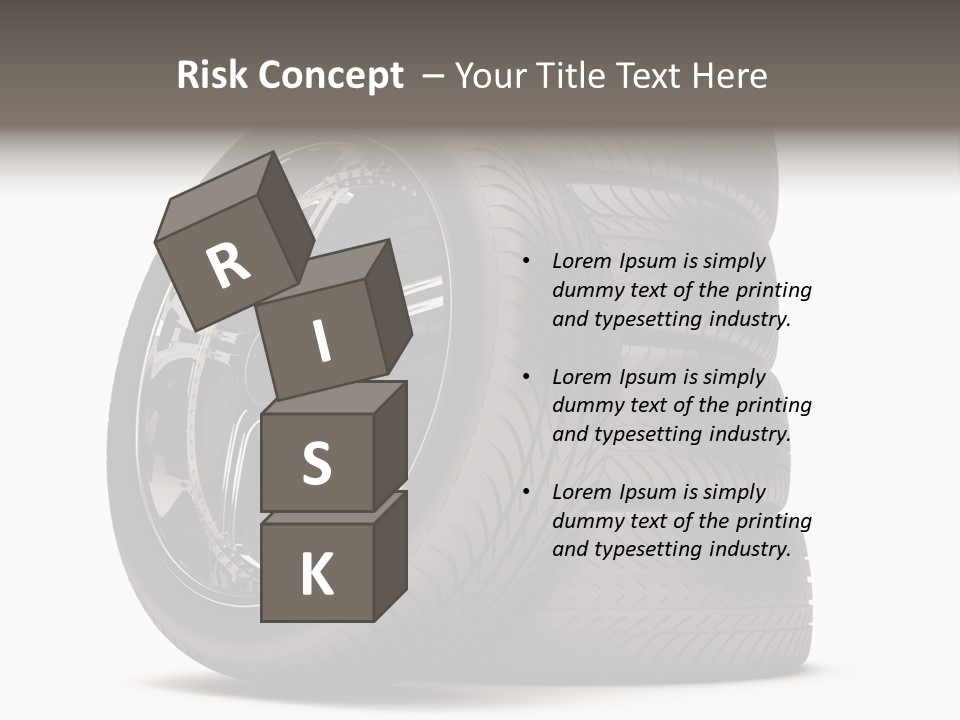 Tyre Marketing Alloy PowerPoint Template