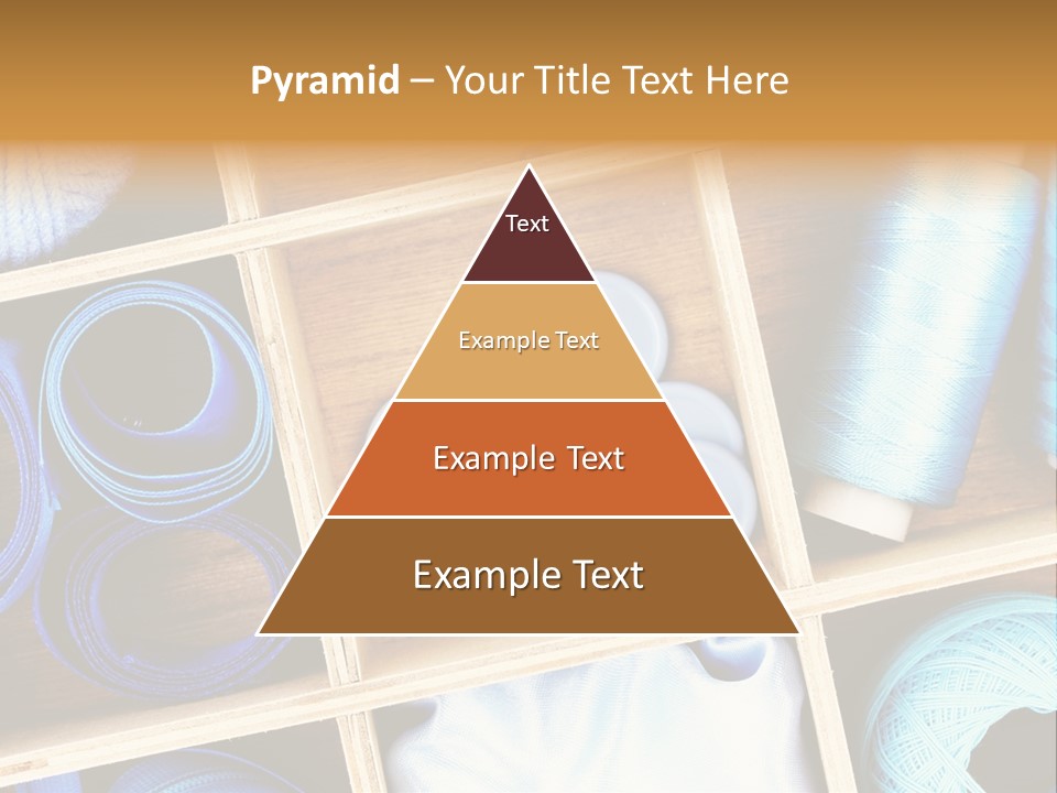 Spool Reel Bobbin PowerPoint Template