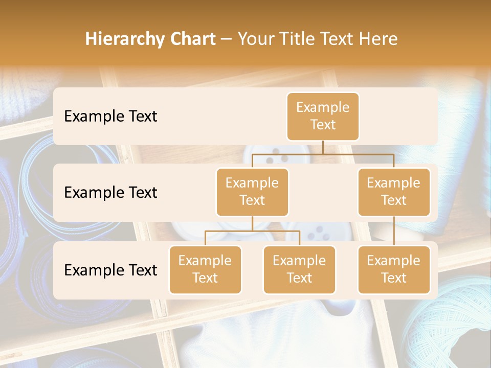 Spool Reel Bobbin PowerPoint Template