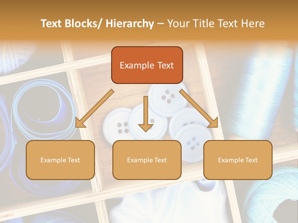Spool Reel Bobbin PowerPoint Template