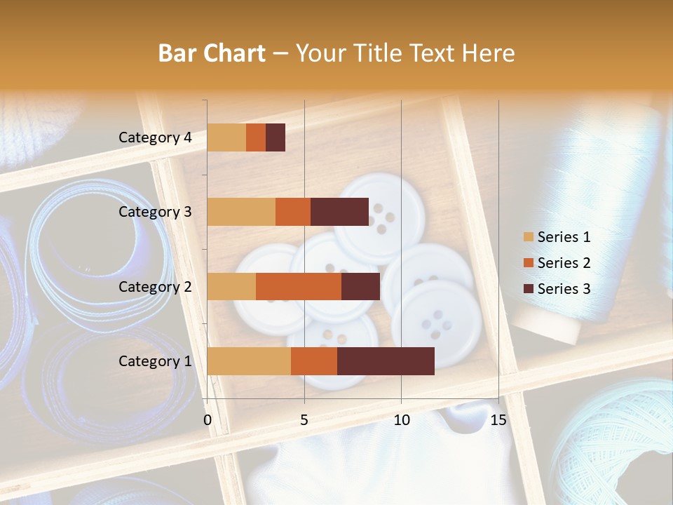 Spool Reel Bobbin PowerPoint Template