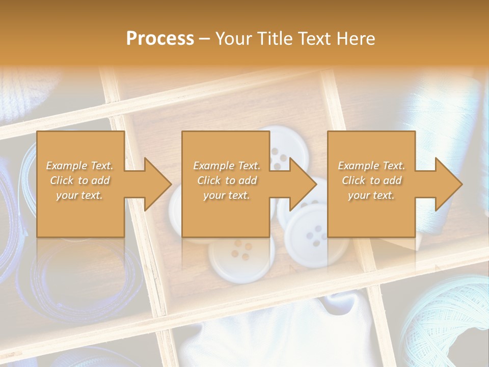 Spool Reel Bobbin PowerPoint Template