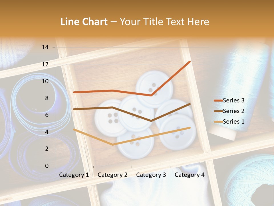 Spool Reel Bobbin PowerPoint Template