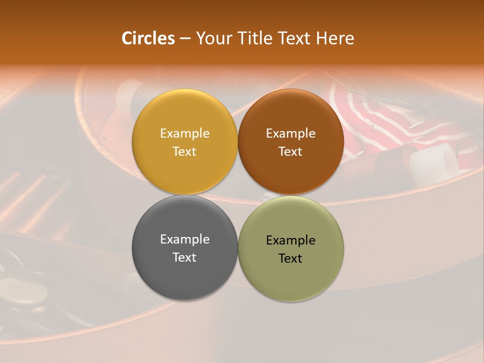 Nobody Instrument Accessory PowerPoint Template
