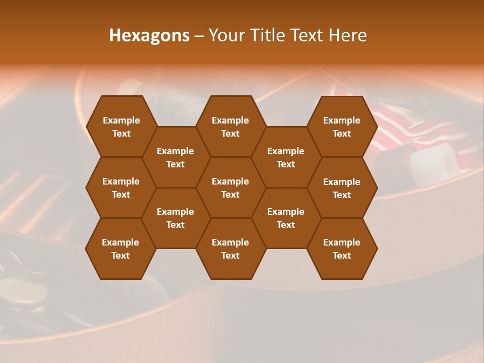 Nobody Instrument Accessory PowerPoint Template