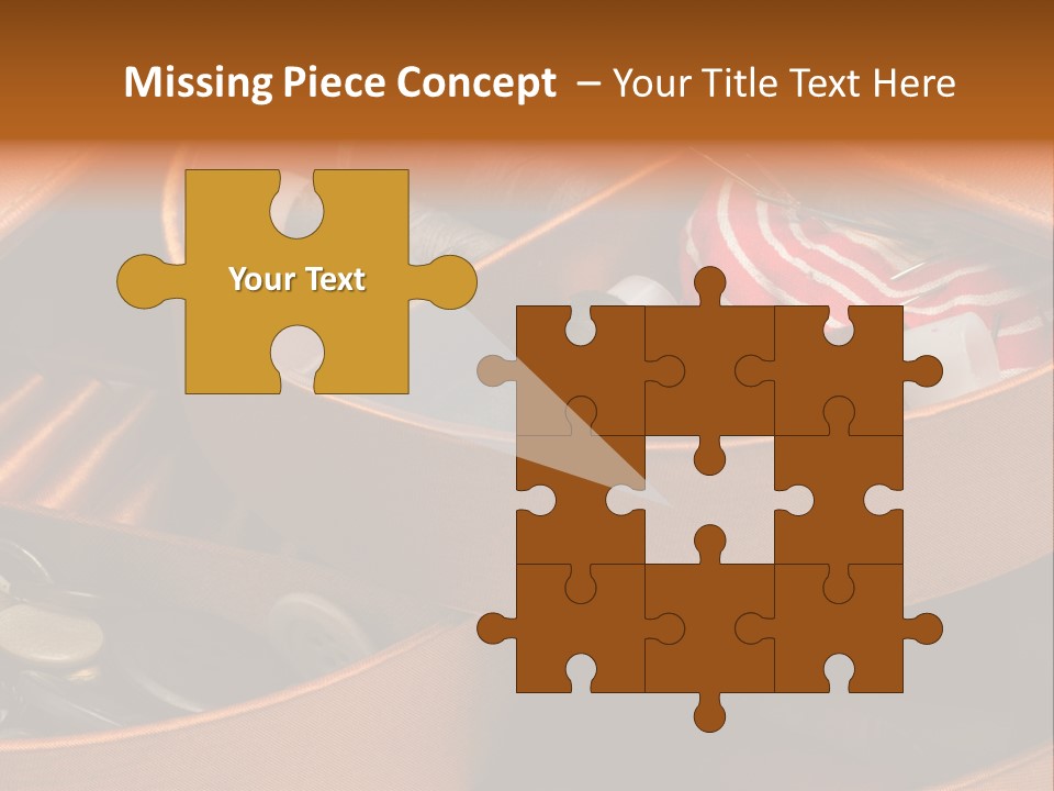 Nobody Instrument Accessory PowerPoint Template