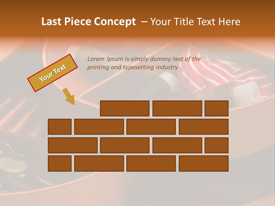 Nobody Instrument Accessory PowerPoint Template