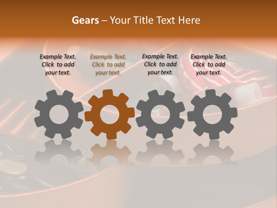 Nobody Instrument Accessory PowerPoint Template