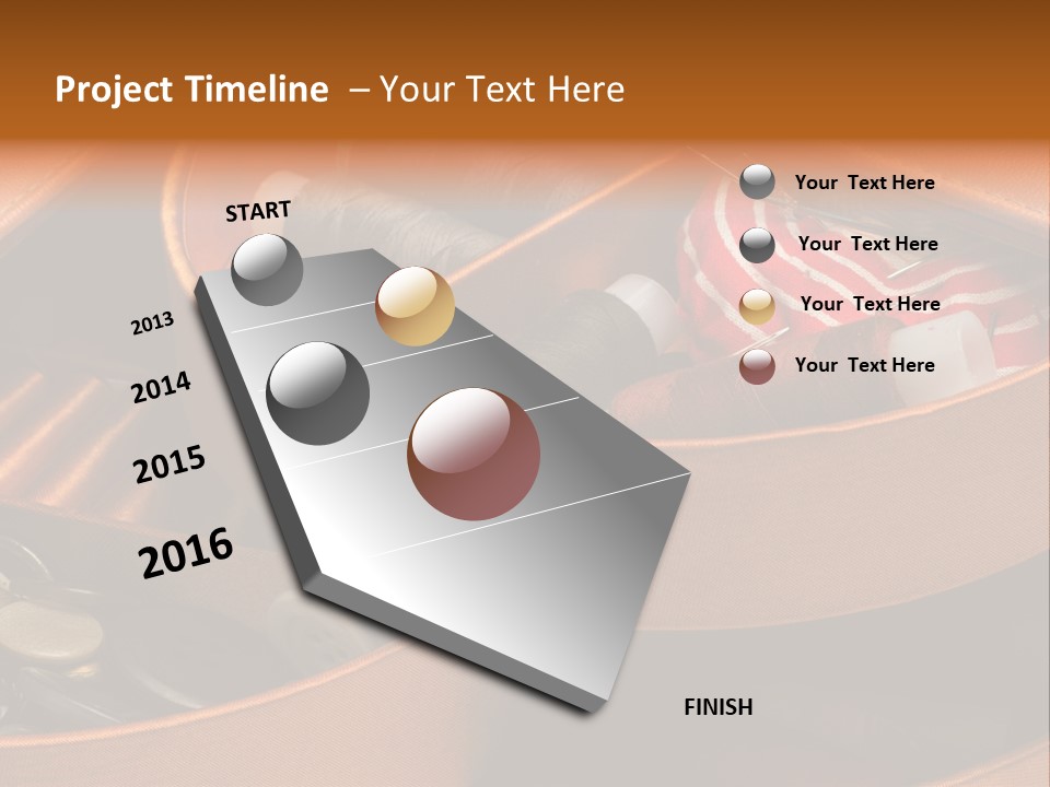 Nobody Instrument Accessory PowerPoint Template