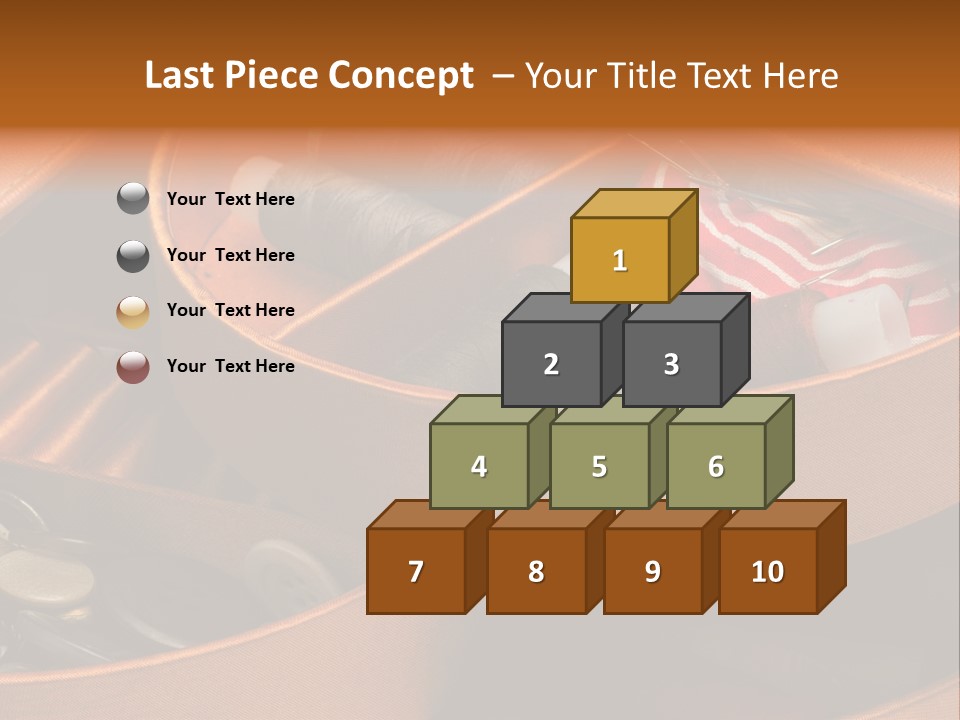 Nobody Instrument Accessory PowerPoint Template