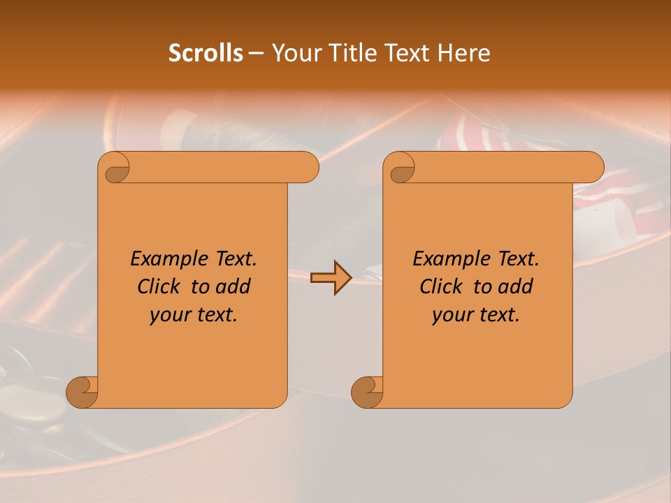 Nobody Instrument Accessory PowerPoint Template