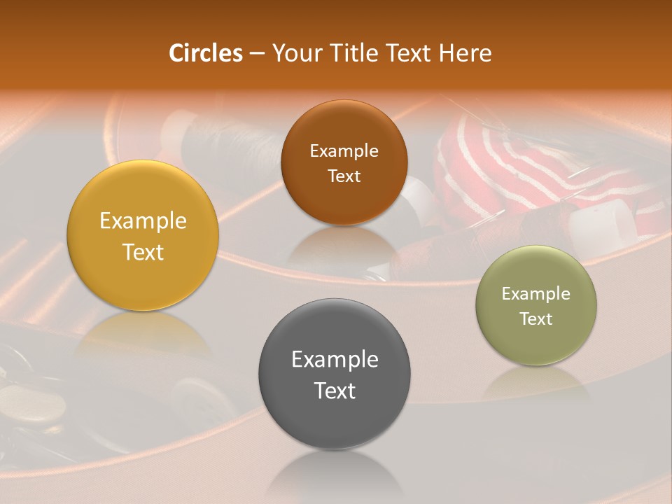 Nobody Instrument Accessory PowerPoint Template