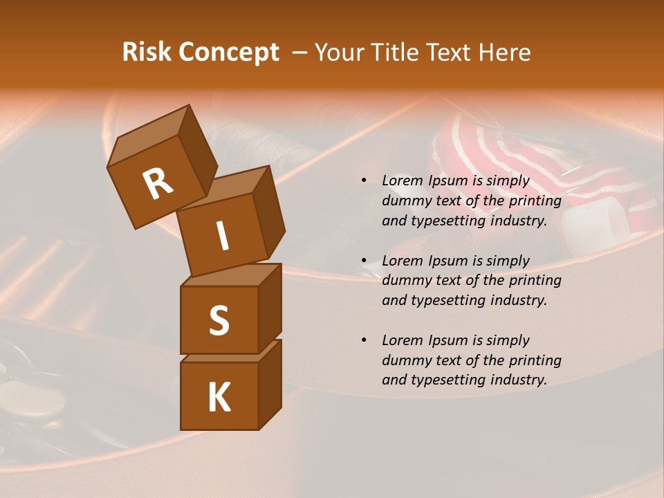 Nobody Instrument Accessory PowerPoint Template
