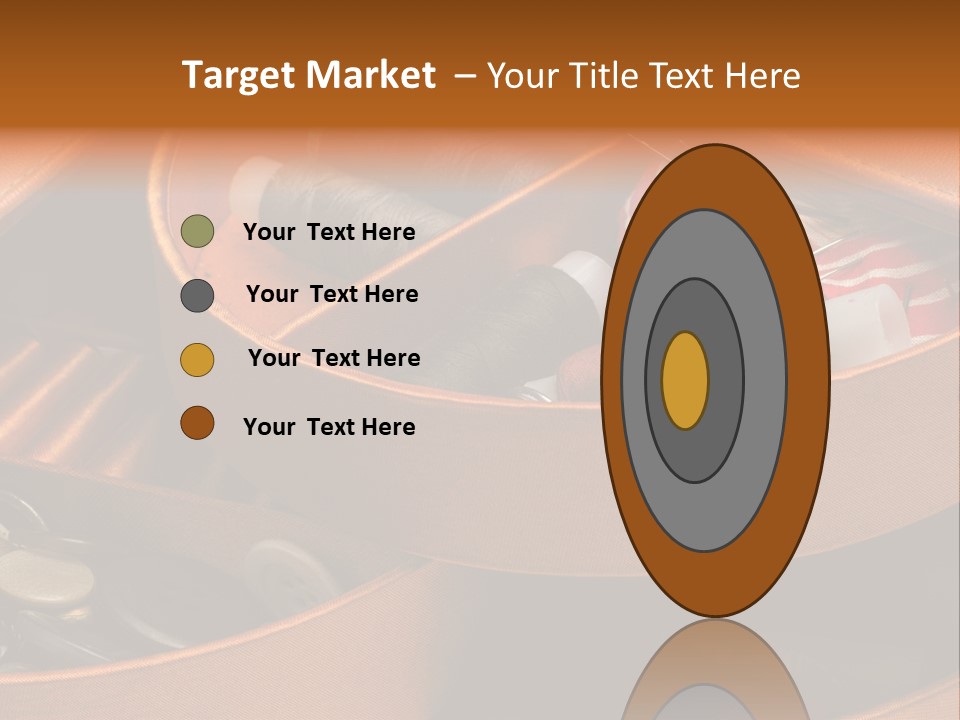 Nobody Instrument Accessory PowerPoint Template