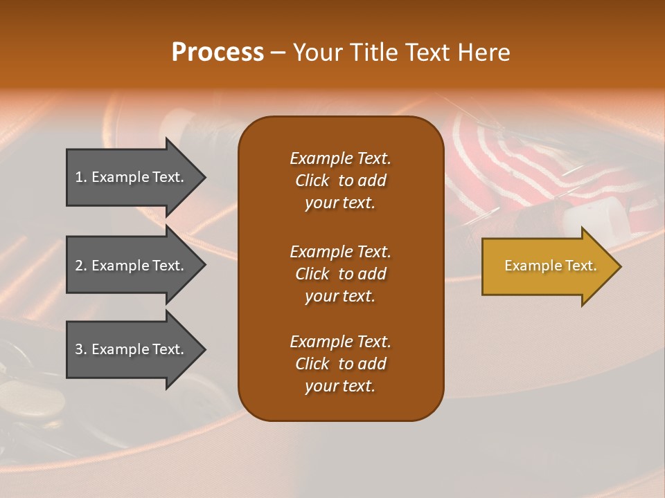 Nobody Instrument Accessory PowerPoint Template