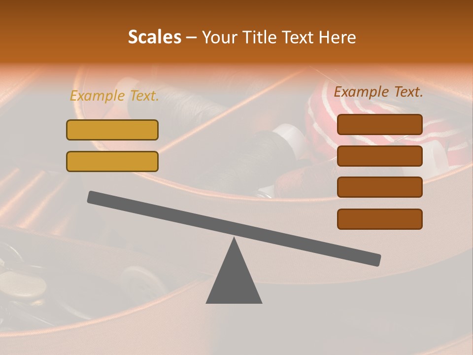 Nobody Instrument Accessory PowerPoint Template