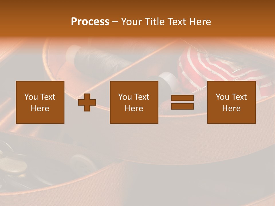 Nobody Instrument Accessory PowerPoint Template