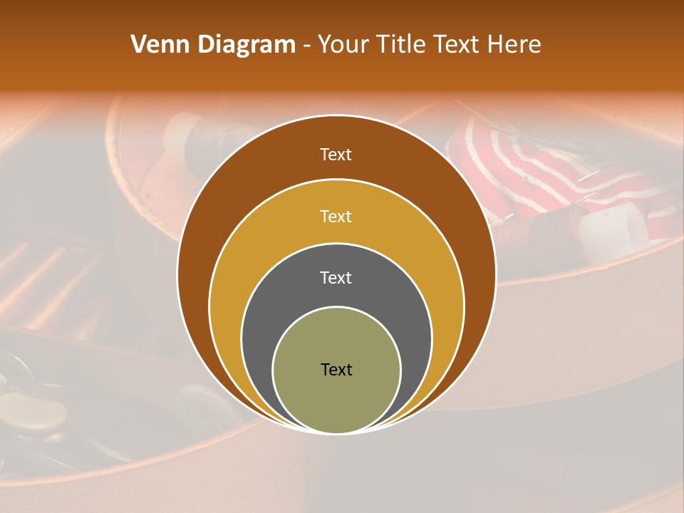 Nobody Instrument Accessory PowerPoint Template