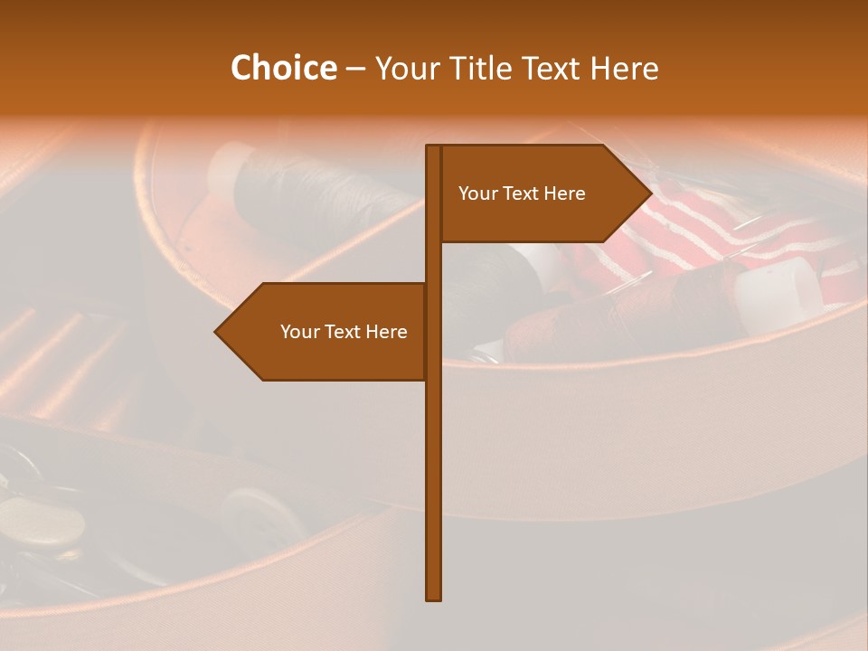 Nobody Instrument Accessory PowerPoint Template