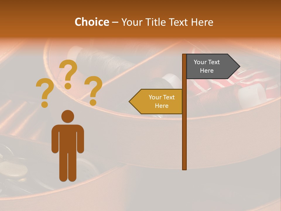 Nobody Instrument Accessory PowerPoint Template