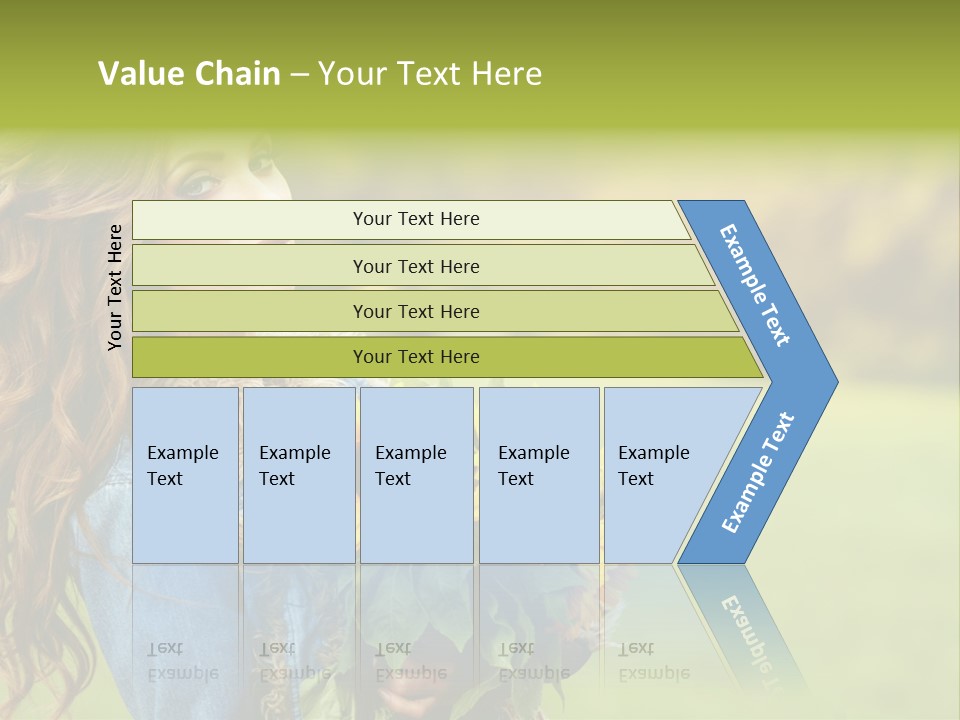 Lifestyle Flora Sunflowers PowerPoint Template