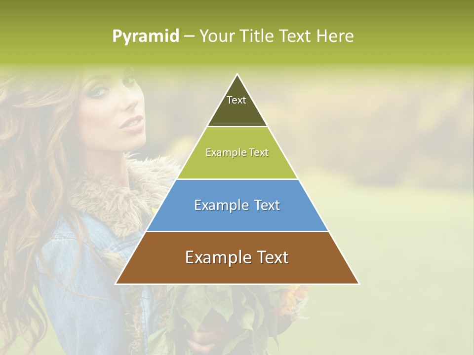 Lifestyle Flora Sunflowers PowerPoint Template