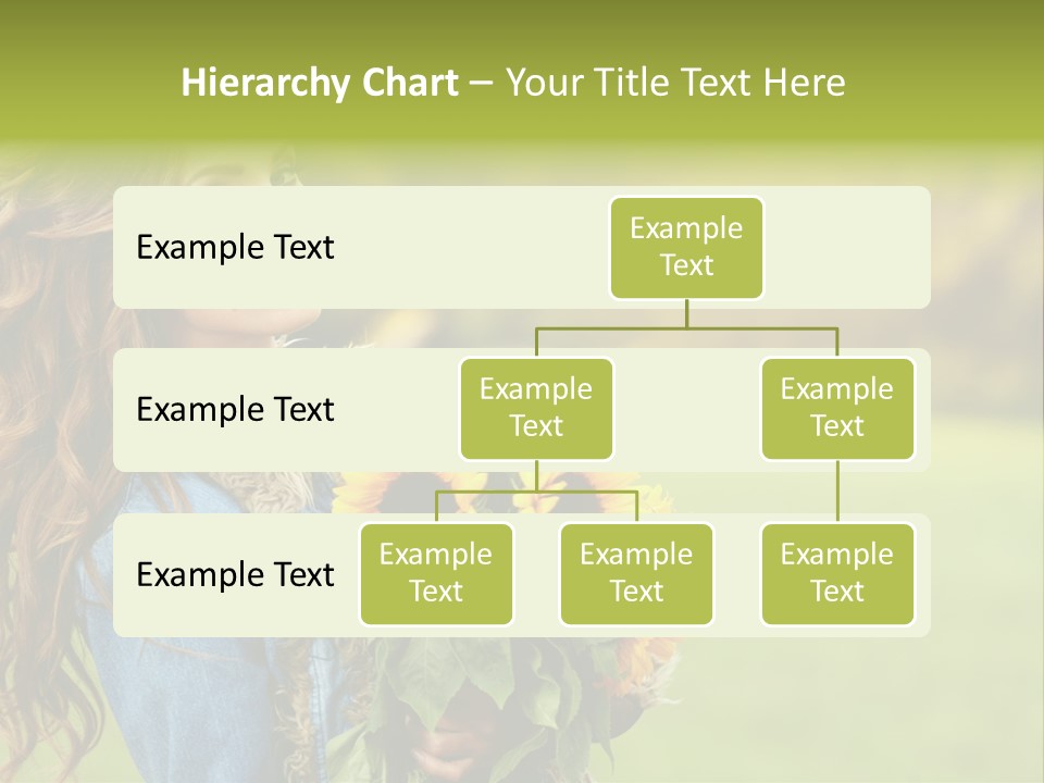 Lifestyle Flora Sunflowers PowerPoint Template