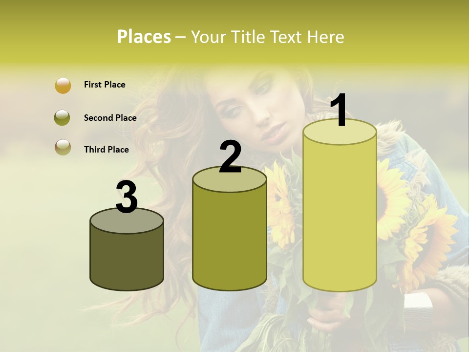 Happiness Life Fresh PowerPoint Template