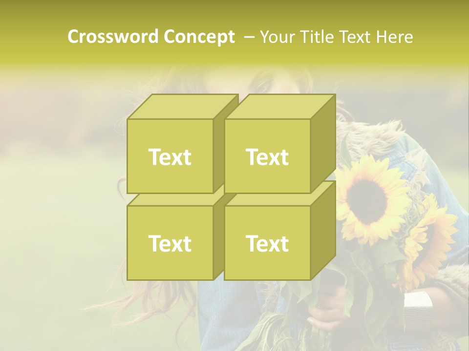 Happiness Life Fresh PowerPoint Template