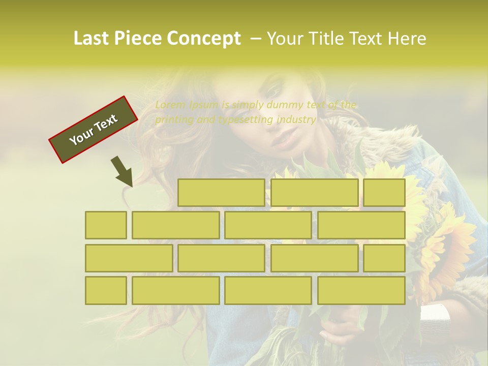 Happiness Life Fresh PowerPoint Template
