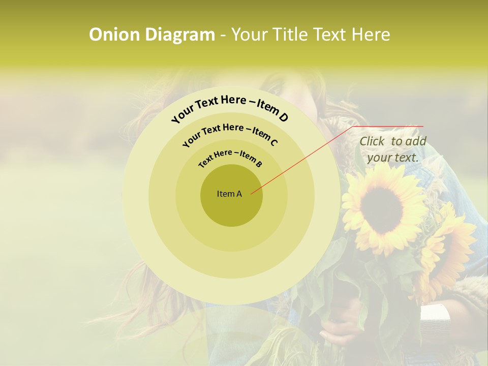 Happiness Life Fresh PowerPoint Template