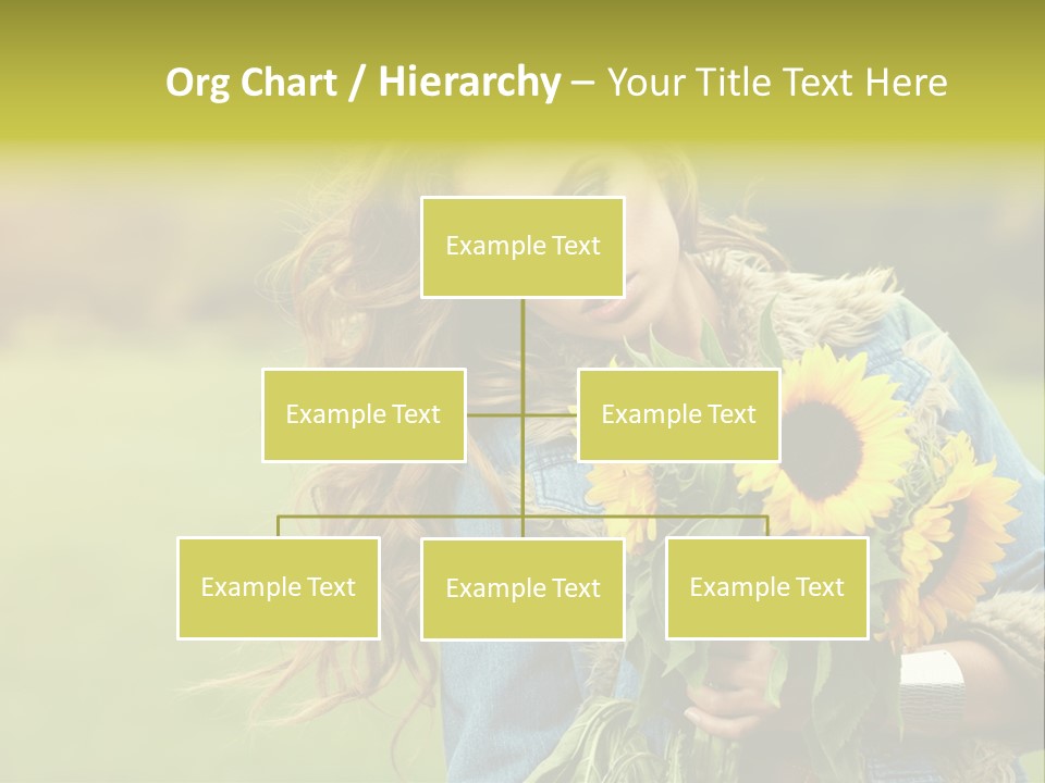 Happiness Life Fresh PowerPoint Template