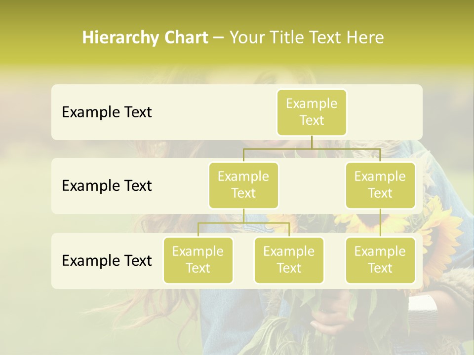 Happiness Life Fresh PowerPoint Template