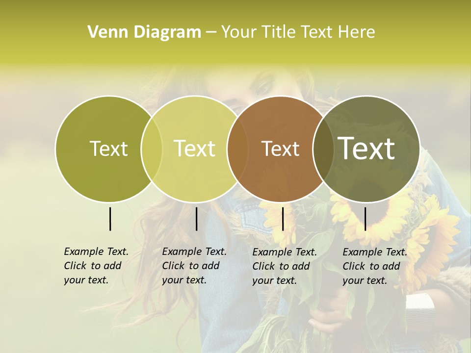 Happiness Life Fresh PowerPoint Template