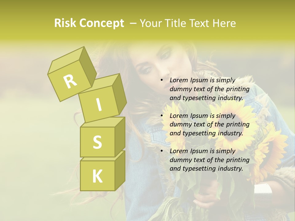 Happiness Life Fresh PowerPoint Template