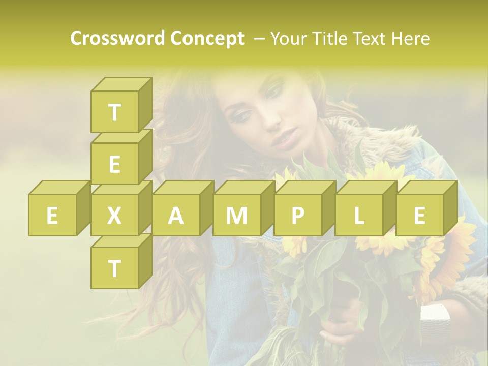 Happiness Life Fresh PowerPoint Template