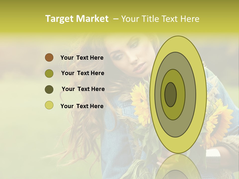 Happiness Life Fresh PowerPoint Template