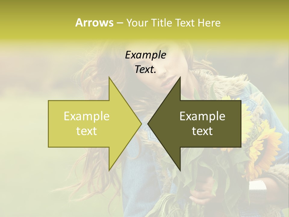 Happiness Life Fresh PowerPoint Template