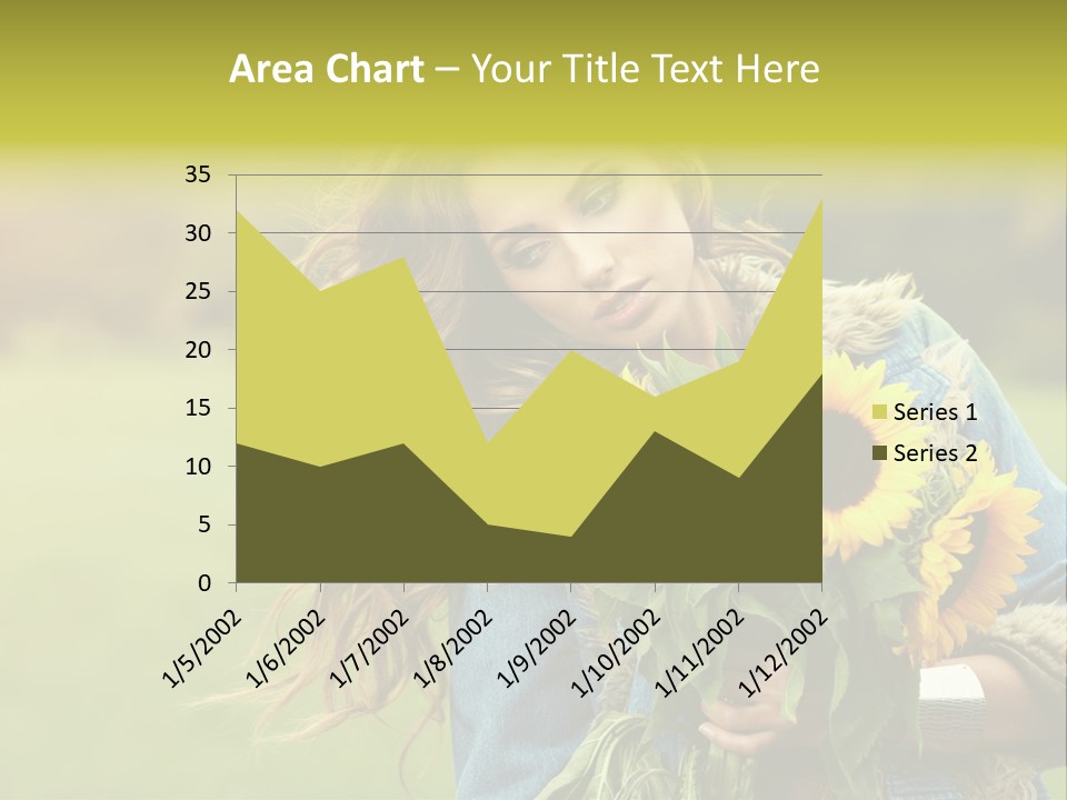 Happiness Life Fresh PowerPoint Template
