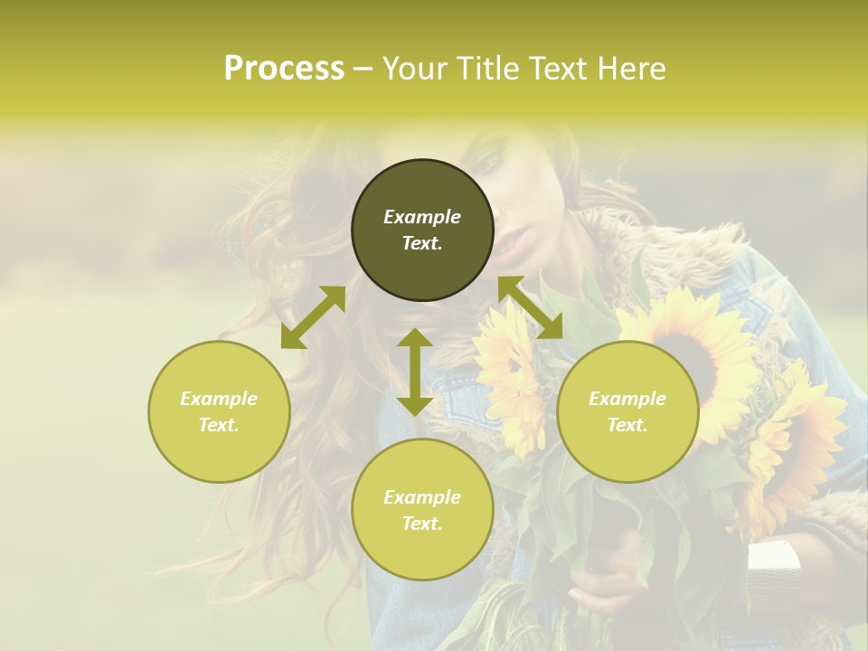 Happiness Life Fresh PowerPoint Template