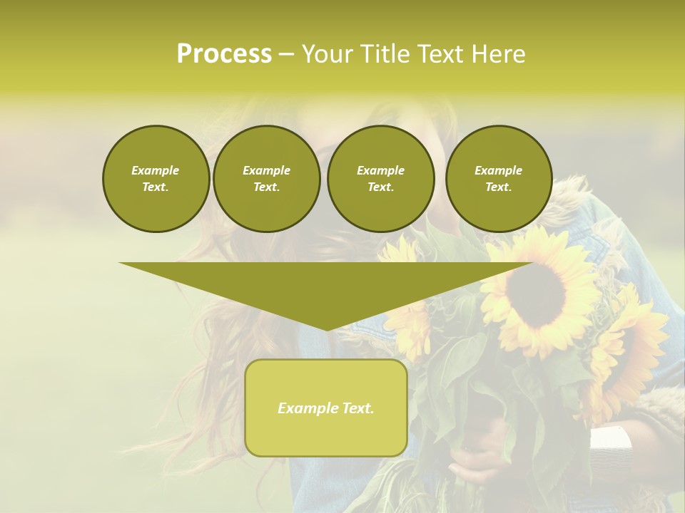 Happiness Life Fresh PowerPoint Template