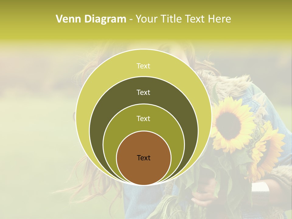 Happiness Life Fresh PowerPoint Template