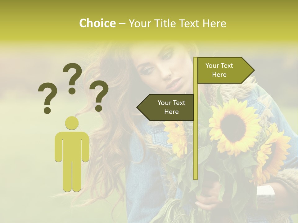 Happiness Life Fresh PowerPoint Template