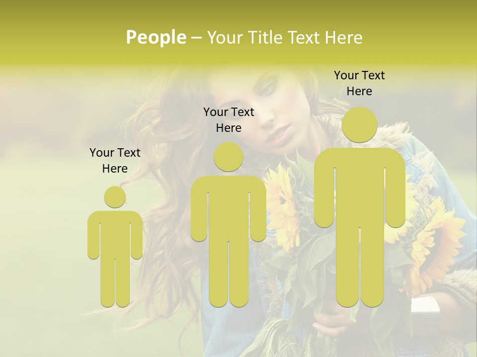 Happiness Life Fresh PowerPoint Template